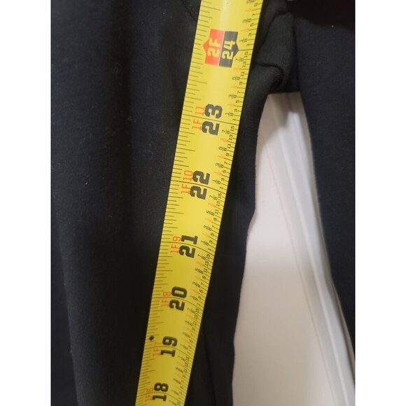 SPANX Black Ankle-Length Stretch Pants With Elastic Waist Size XL/TG - Picture 6 of 9